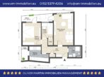 Attraktive 3-Zimmerwohnung mit 2 Balkone in Wolfsburg Teichbreite! Meine Wohnung - Mein Makler! - Grundriss